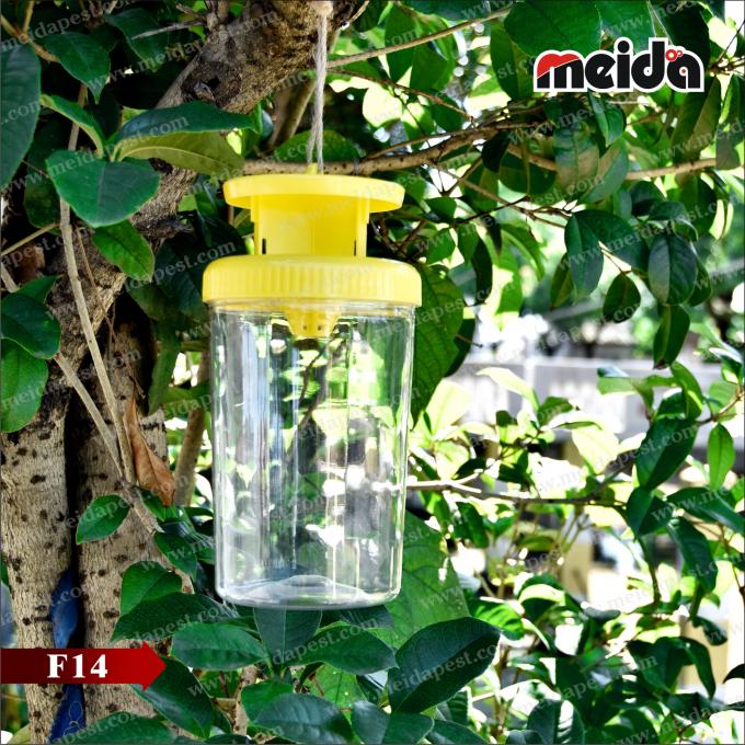 PP Außen Schädlingsbekämpfung für Garten Obstfliegenfalle Bug Catcher Hang Easy Open Fly Jar 0