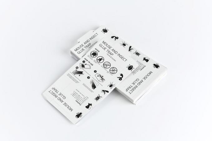 Mehrfachverwendbares Haustier Maus- und Insektengleim-Falle-Killer-Fanger-Papierkarton 26g 24,5*13cm 4