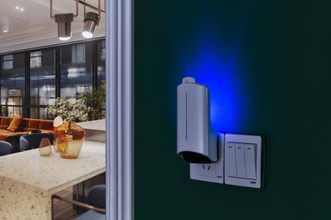 Umweltschonendes und langlebiges ABS-Material Insektenbekämpfer Klebstoffpapier Mückenlampe mit LED UV395x8pcs 9