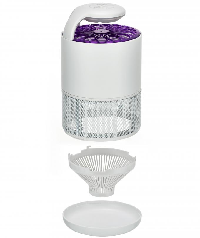 Elektrische Luftströmung Moskito Killer Innenraum UV-Licht LED Fliegende Insektenfalle Mit USB-Kabel 480 Stunden 5
