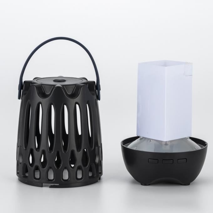 OEM/ODM Logo Bluetooth Lautsprecher Flammenlicht UV LED Campinglampe Wiederaufladbare Mücken Motten Knähnen Fänger Fliegende Insekten Klebrige Falle 6